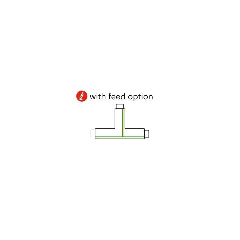 TAL SURFACE TRACK 3F - T COUPLER EARTH OUTSIDE + LEFT