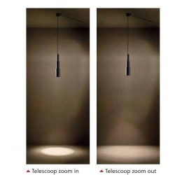 TAL TELESCOOP Suspended M10 mains dimm suspension lamp