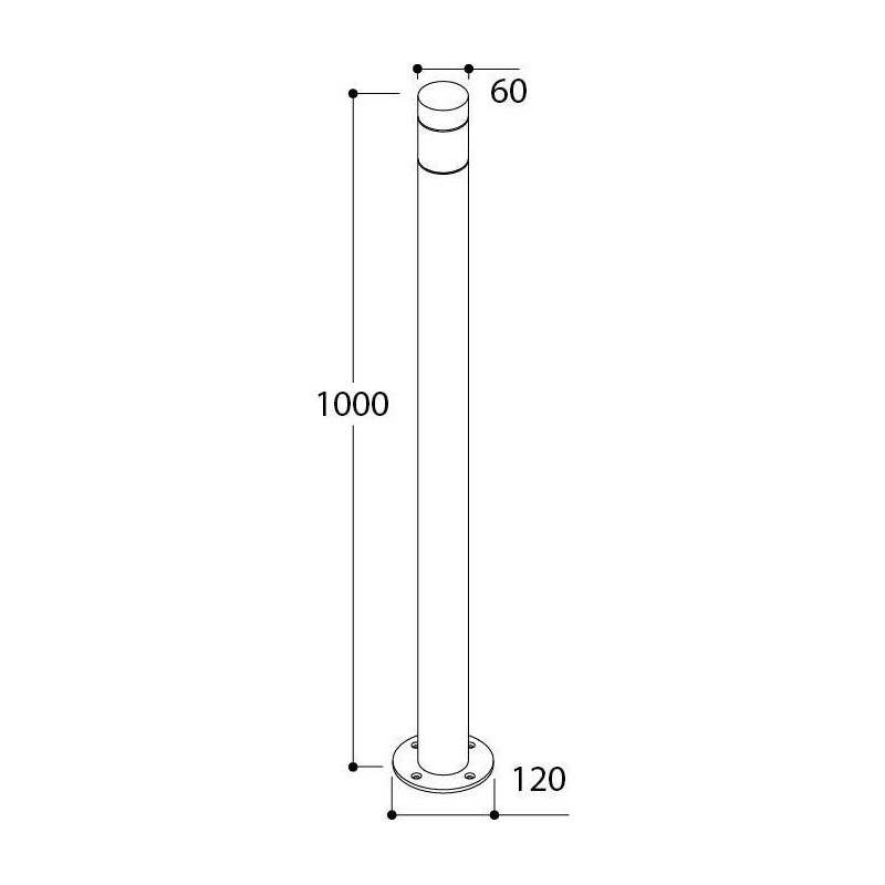 TAL TOOTEM 1000 BEACON LUXEON M CI tuinpaal