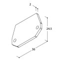 TAL TRACK 48V TRIMLESS - END CAP