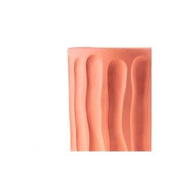 Seletti Magna Graecia Terracotta Wall Vase - Dorico