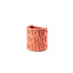 Seletti Magna Graecia Terracotta Wall Vase - Greche