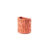 Seletti Magna Graecia Terracotta Wall Vase - Greche