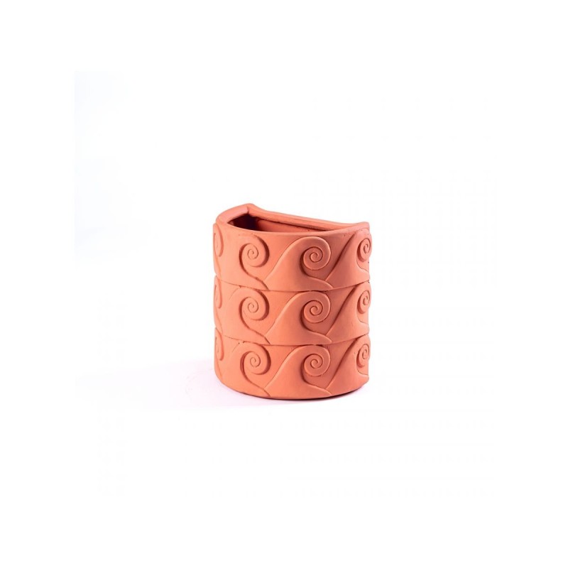 Seletti Magna Graecia Terracotta Wandvaas - Onde