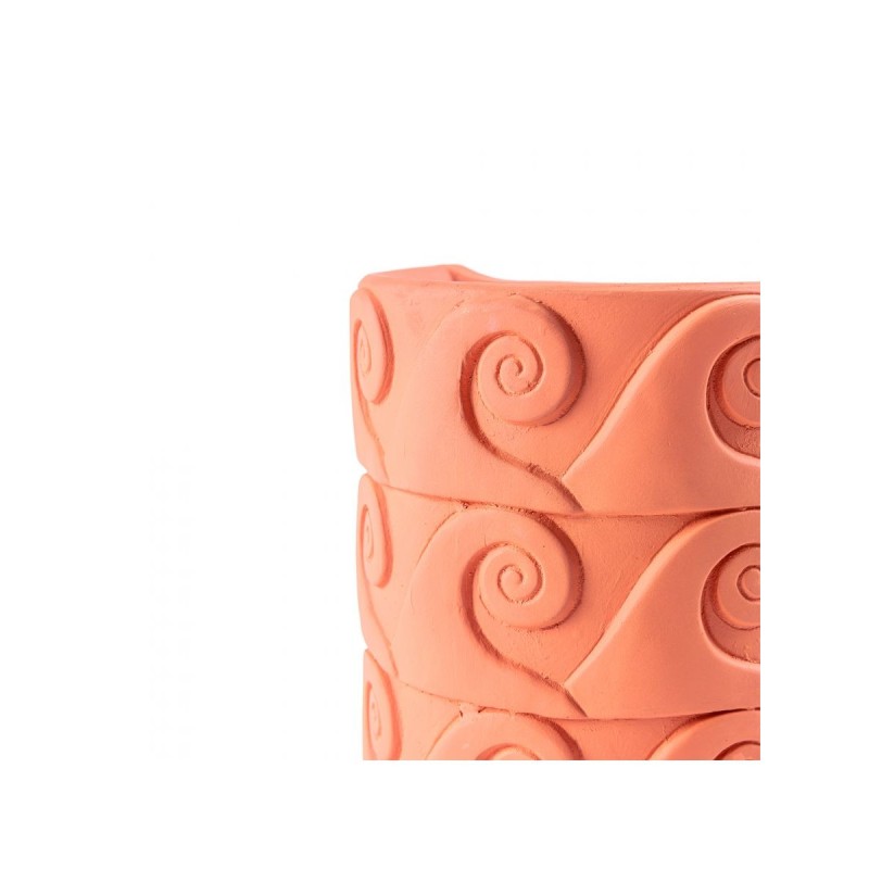 Seletti Magna Graecia Terracotta Wandvaas - Onde