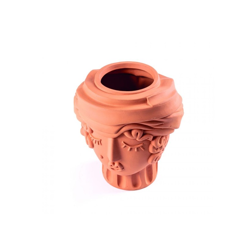 Seletti Magna Graecia Terracotta Vaas - Woman