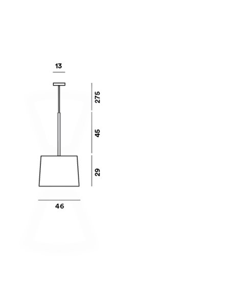 Foscarini Twiggy Suspension E27 hanglamp