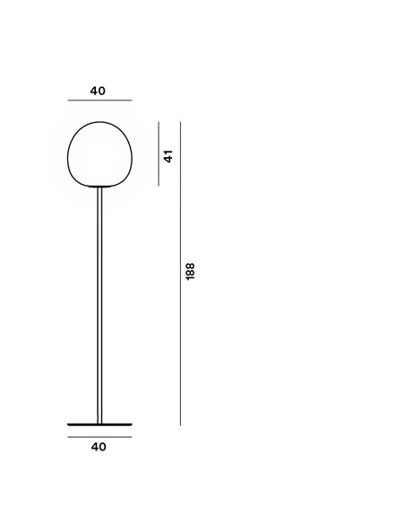 Foscarini Rituals Xl E27 staanlamp