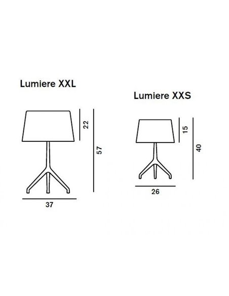 Foscarini Lumiere XXL Table tafellamp