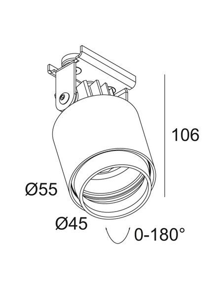 Delta Light PUT LED MAGNETIC Inbouwspot