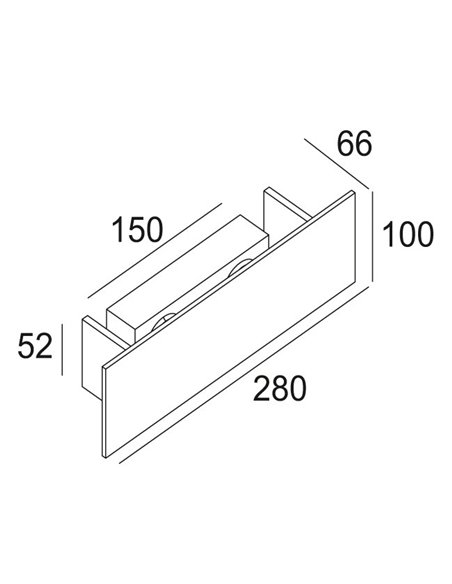 Delta Light WA-T Wandlamp