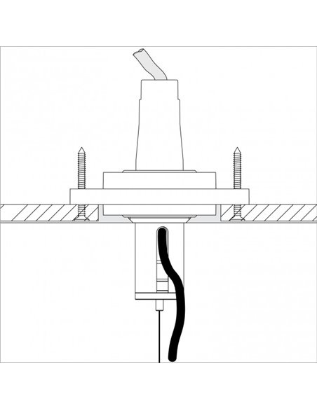 Delta Light SUSPENSION + CONNECTION TRIMLESS O.F.A.