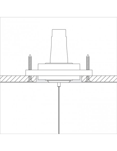 Delta Light SUSPENSION TRIMLESS O.F.A.