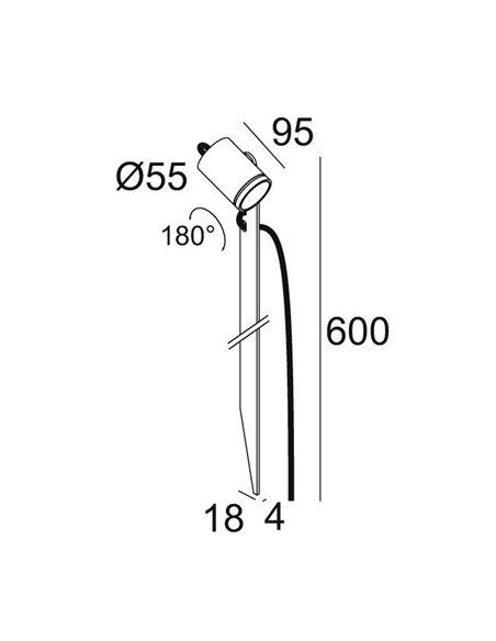 Delta Light FOX Vloerlamp