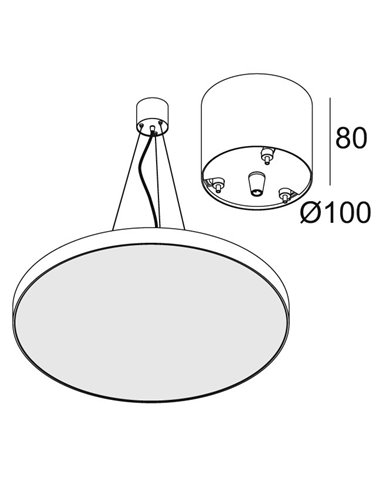 Delta Light CENTRAL SUSPENSION SUPERNOVA FLAT 3m