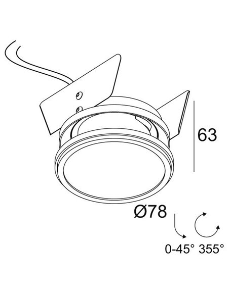 Delta Light HALOSCAN ST MP Recessed spot