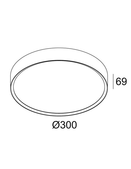 Delta Light MULTINOVA 30 Inbouwlamp / Plafondlamp / Hanglamp