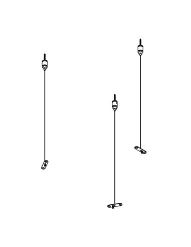 Delta Light MULTINOVA 55 SUSPENSION SET 5x0,75 3m