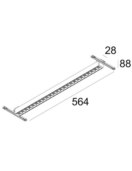 Delta Light SOLI - FORM DOWN-UP 60 MDL