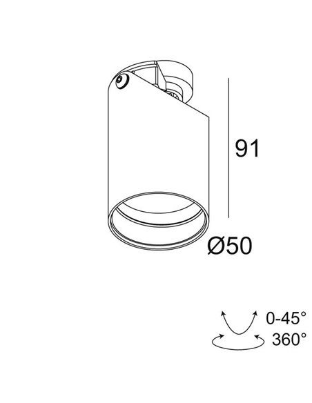 Delta Light PUT S6 MAGNETIC Inbouwspot