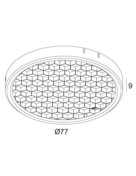 Delta Light ENTERO L HONEYCOMB DOUBLE USE