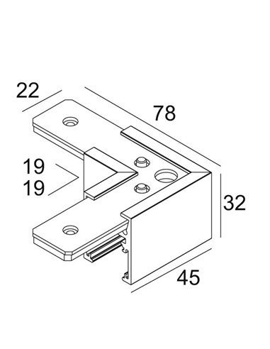 Delta Light Slm26L - Corner Set 90°