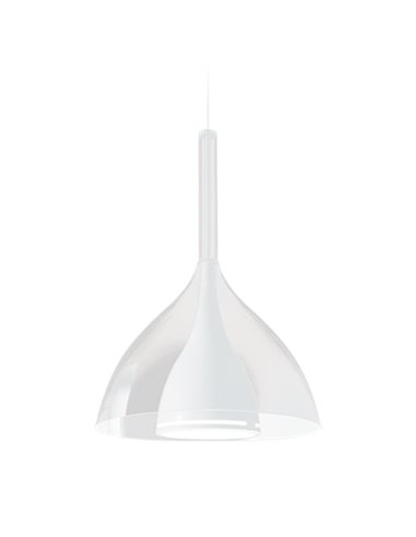 Kundalini Floob hanglamp, transparant