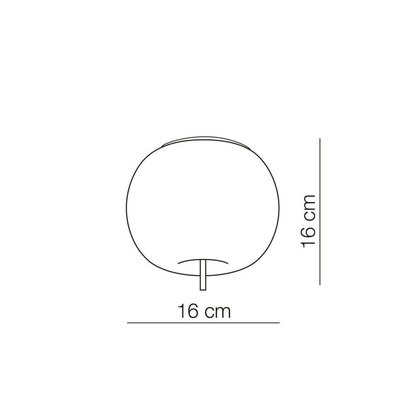 Kundalini KUSHI 16 CEILING Plafondlamp