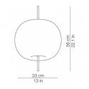Kundalini KUSHI 33 SUSPENSION Hanglamp