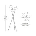 Kundalini KUSHI FLOOR Vloerlamp
