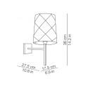 Kundalini NEW YORK WALL Wandlamp
