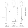 Kundalini SPILLO OUTDOOR FIX Floorlamp