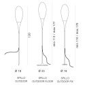 Kundalini SPILLO OUTDOOR FLOOR Vloerlamp