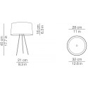 Kundalini TRIPOD TABLE Tafellamp