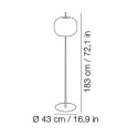 Kundalini KUSHI XL FLOOR Vloerlamp