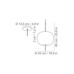 Kundalini KUSHI XL SUSPENSION Pendant lamp
