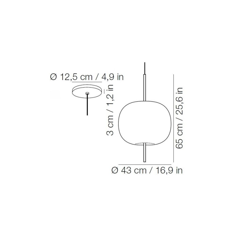 Kundalini KUSHI XL SUSPENSION Hanglamp