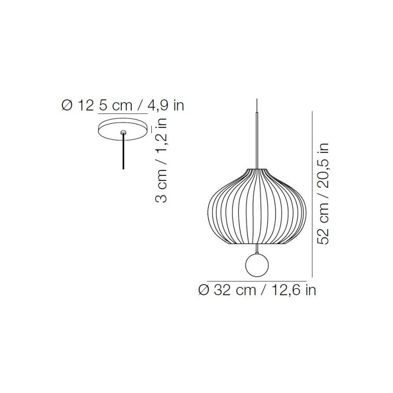 Kundalini LILLI Hanglamp