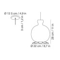 Kundalini OPYO SUSPENSION Hanglamp