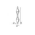 Kundalini VICEVERSA 2 Hanglamp