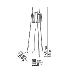 Kundalini Tyla floor lamp