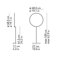 Kundalini Poise table lamp