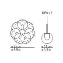 Kundalini Dew 7 Chandelier Hanglamp