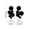 Tom Dixon Mirror Ball Stand Chandelier floor lamp