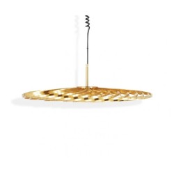 spring pendant small brass 2