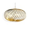 spring pendant medium brass