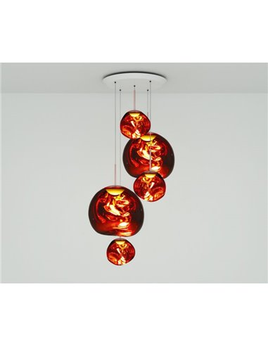 Tom Dixon Melt Large Round Led hanglamp