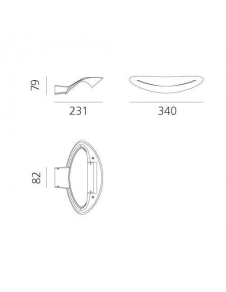 Artemide Mesmeri Led Wandlamp