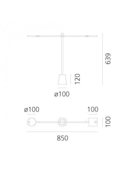 Artemide Equilibrist Tafellamp