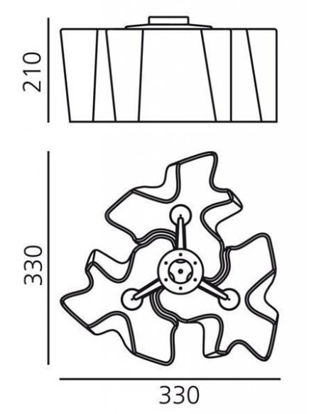 Artemide Logico Micro ceiling lamp 3x120°